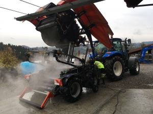 Ballen-Presse-waschen